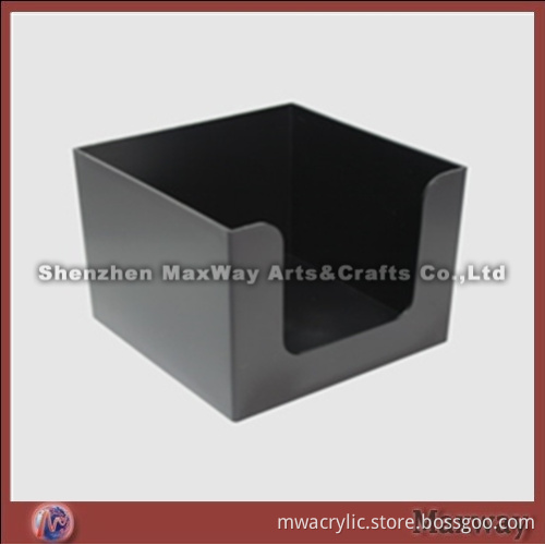 Black Professional Designed Acrylic/Lucite Napkin Holder for Home